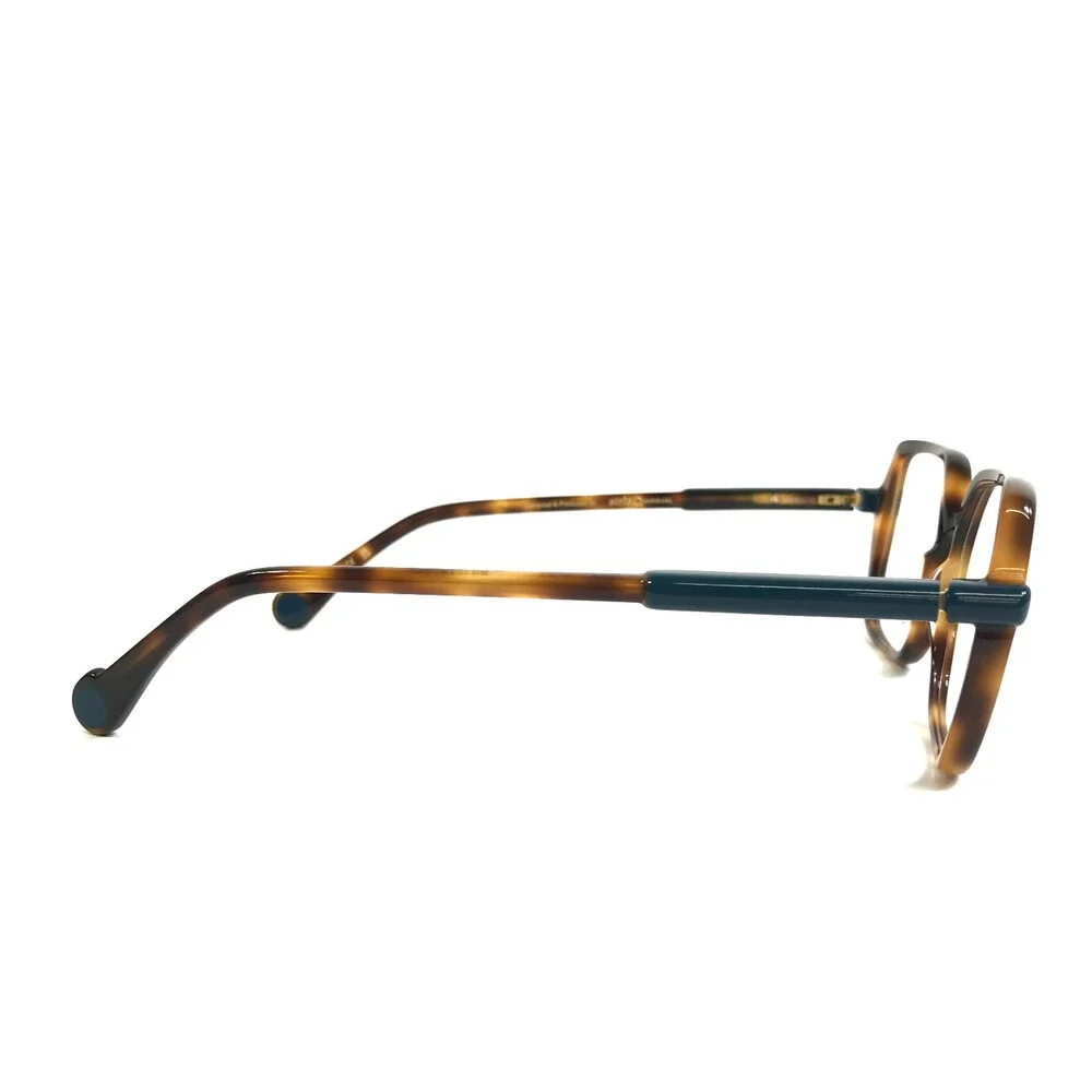 Etnia Barcelona Eyeglasses Frames SIMA HVPT Havana Petrol Full Rim 52-15-138
